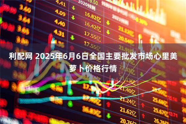 利配网 2025年6月6日全国主要批发市场心里美萝卜价格行情